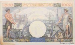 1000 Francs COMMERCE ET INDUSTRIE FRANCE  1944 F.39.09 SUP+