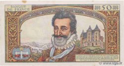 50 Nouveaux Francs HENRI IV FRANCE  1959 F.58.02 TTB+