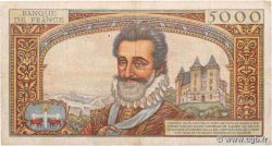 5000 Francs HENRI IV FRANCE  1957 F.49.02 F