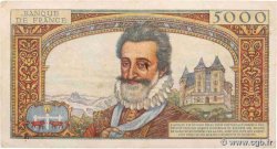 5000 Francs HENRI IV FRANCE  1958 F.49.06 TTB