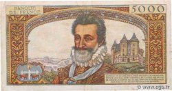 5000 Francs HENRI IV FRANCE  1958 F.49.07 TB+