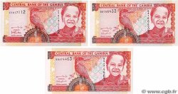 5 Dalasis Lot GAMBIA  1996 P.16a et P.20a