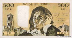 500 Francs PASCAL FRANCE  1971 F.71.07