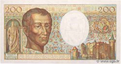 200 Francs MONTESQUIEU FRANCE  1981 F.70.01A1 TTB