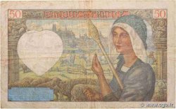 50 Francs JACQUES CŒUR FRANCE  1942 F.19.19 TB