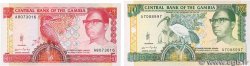 5 et 10 Dalasis Lot GAMBIA  1991 P.12b et P.13b