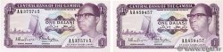 5 et 10 Dalasis Lot GAMBIA  1971 P.04g