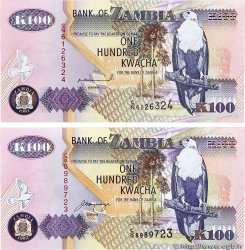 100 Kwacha Lot SAMBIA  1992 P.38a