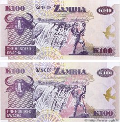 100 Kwacha Lot SAMBIA  1992 P.38a fST+