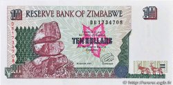 10 Dollars SIMBABWE  1997 P.06