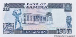 10 Kwacha SAMBIA  1989 P.31a fST+