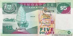 5 Dollars SINGAPUR  1989 P.19