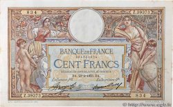100 Francs LUC OLIVIER MERSON grands cartouches FRANKREICH  1933 F.24.12