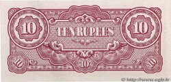 10 Rupees BURMA (SEE MYANMAR)  1942 P.16a AU+