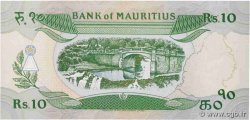 10 Rupees MAURITIUS  1985 P.35b UNC-