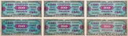 50 Francs FRANCE Lot FRANCE  1945 VF.24.01/02