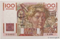 100 Francs JEUNE PAYSAN FRANCE  1952 F.28.34