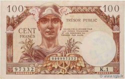 100 Francs TRÉSOR PUBLIC FRANCE  1955 VF.34.01