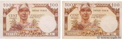 100 Francs TRÉSOR PUBLIC Lot FRANCE  1955 VF.34.01