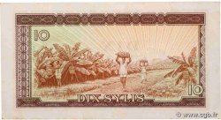 10 Sylis GUINEA  1971 P.16 AU+