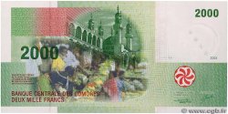 2000 Francs COMOROS  2005 P.17 UNC