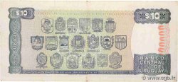 10 Pesos Uruguayos URUGUAY  1995 P.073Bb VF