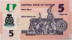 5 Naira NIGERIA  2019 P.38j UNC