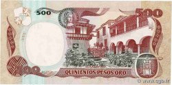 500 Pesos Oro COLOMBIA  1989 P.431 FDC