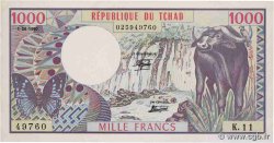 1000 Francs BEAC type 1980 FRANCE  1980 A.283a