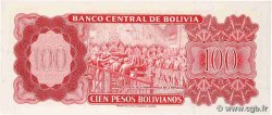 100 Pesos Bolivianos BOLIVIA  1962 P.164A FDC