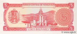 5 Bolivares VENEZUELA  1989 P.070a FDC