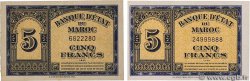 5 Francs Lot MAROC  1943 P.24