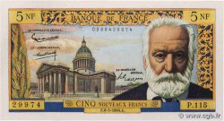 5 Nouveaux Francs VICTOR HUGO FRANCE  1964 F.56.15