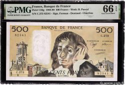 500 Francs PASCAL FRANCE  1988 F.71.38