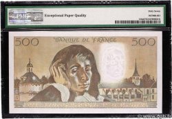 500 Francs PASCAL FRANCE  1981 F.71.23 NEUF