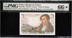 5 Francs BERGER FRANCE  1943 F.05.05