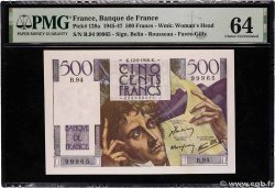 500 Francs CHATEAUBRIAND FRANCIA  1946 F.34.06