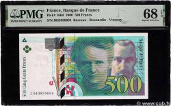 500 Francs PIERRE ET MARIE CURIE FRANCE  2000 F.76.05