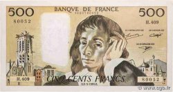 500 Francs PASCAL FRANCE  1993 F.71.52