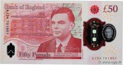 50 Pounds INGLATERRA  2023 P.401 FDC