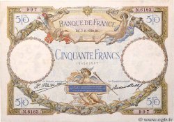 50 Francs LUC OLIVIER MERSON type modifié FRANCE  1930 F.16.01
