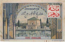 10000 Francs MARUECOS  1955 P.52 BC+