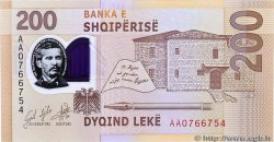 200 Lekë ALBANIE  2017 P.76 NEUF
