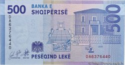 500 Lekë ALBANIA  2020 P.77 FDC