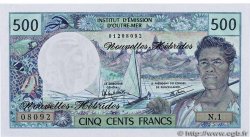 500 Francs NOUVELLES HÉBRIDES  1980 P.19c NEUF