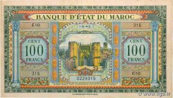 100 Francs MAROC  1943 P.056a