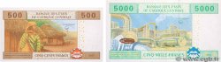 1000 et 5000 Francs type 2002T Lot CONGO  2017 A.230Td et A.232Td fST+