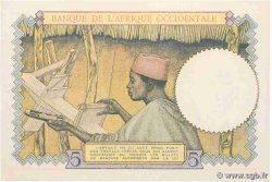 5 Francs AFRIQUE OCCIDENTALE FRANÇAISE (1895-1958)  1937 P.21 SPL+