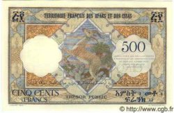 500 Francs AFARS ET ISSAS  1973 P.31 NEUF