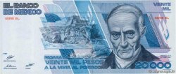 20000 Pesos MEXIQUE  1987 P.091b NEUF